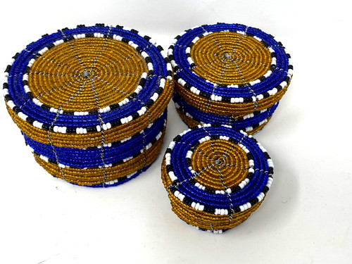 Handmade glass seed bead wire - handmade,